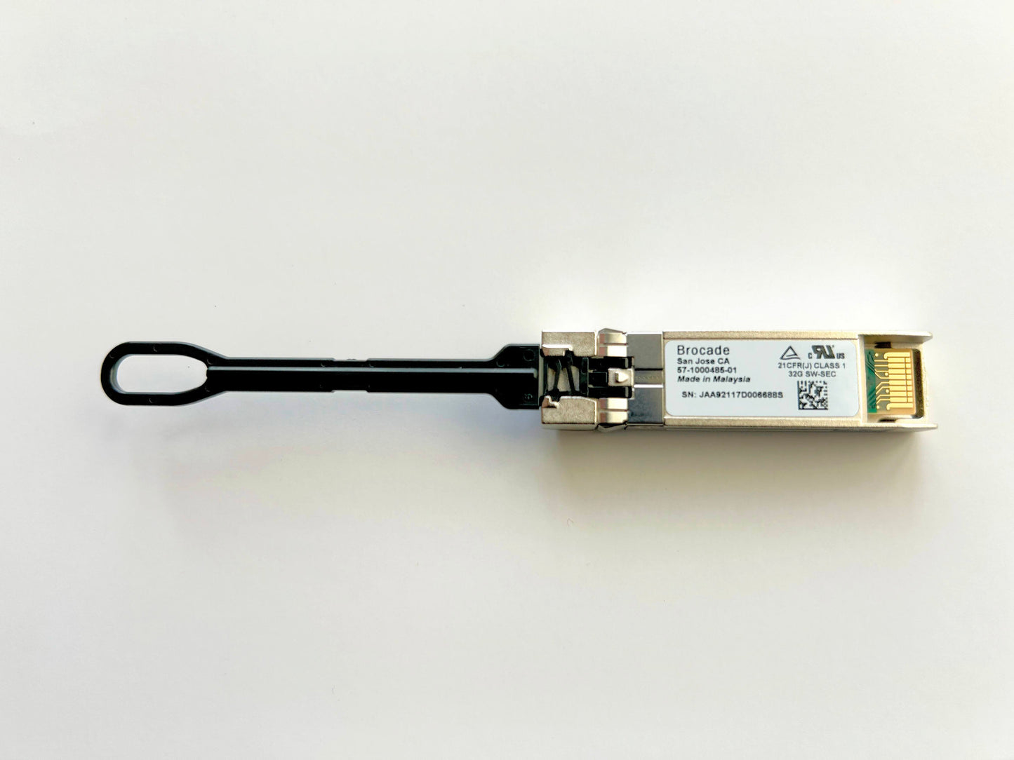 57-1000485-01 / XBR-000412 Brocade (Broadcom) 32Gbps SFP+ Transceiver, Refurbished - ShopITgear
